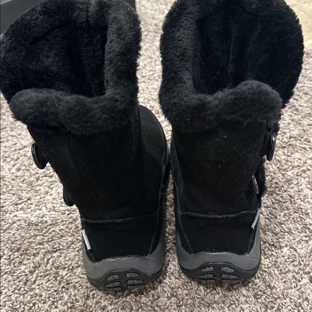 RANGER Black Winter Boots with Fur Lining - Picture 4 of 6